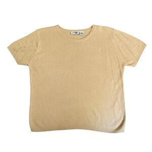 Paul Harris Design Tan Knit Top